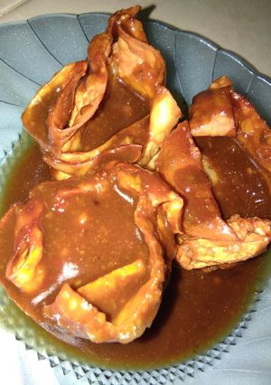 Foto resep Pangsit goreng sambal petis