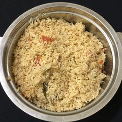 A picture of Ghee Coconut Rice.