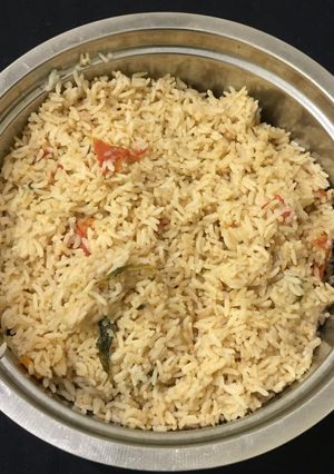 A picture of Ghee Coconut Rice.