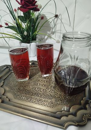 عکسی از دستور شربت دارچین