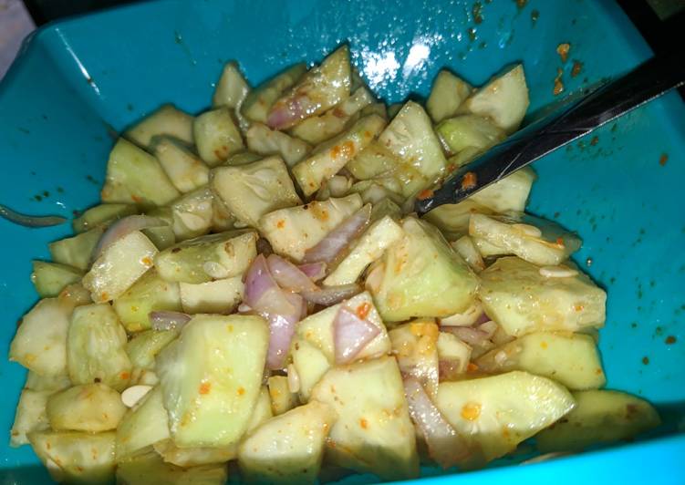 Recipe: Appetizing Cucumber small chop This is A Recipe That Has Been Tested  From Homemade !!