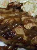 สเต็กไก่พริกไทยดำ