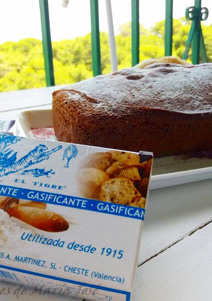 Una foto de Bizcocho de plátano