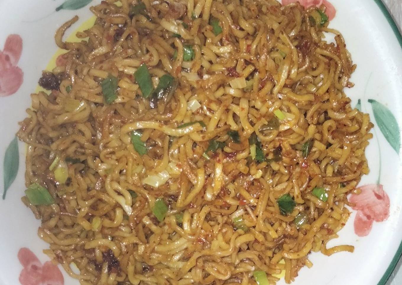 Mie goreng telur cap 3 ayam