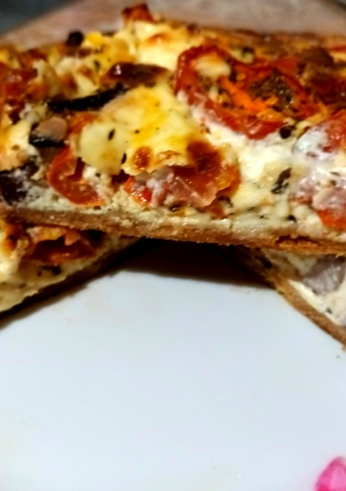 Una foto de Tarta Caprese Integral 💯👌😋