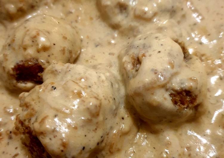Albóndigas a la pimienta