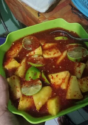 Foto resep Asinan nanas