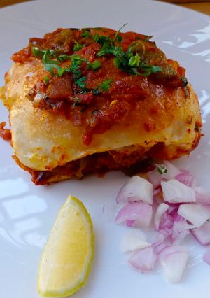 चौपाटी स्टाइल मसाला पाव (chaupati style masala pav recipe in Hindi) रेसिपी मुख्य फोटो