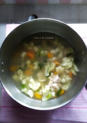 Foto resep Sup Ayam praktis
