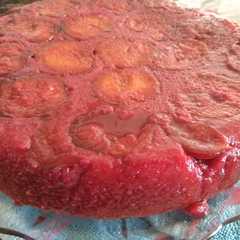 A picture of Torta invertida de Ciruelas.