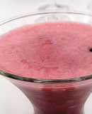 Sorbete de fresa al cava