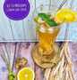 Langkah Gampang Membikin Resep 🍹 Ice Tea Monjareh (Lemon Jahe sereh) yang Uenak Anti Ribet, Menggugah Selera