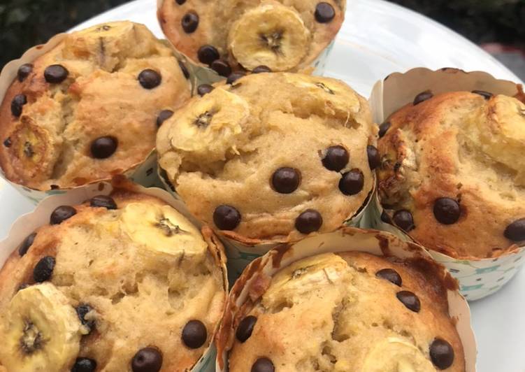 Recipe: Tasty Muffin Pisang / Banana Muffin 🍌