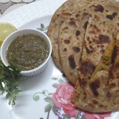 Leftover Dal Paratha A picture of Leftover Dal Paratha.