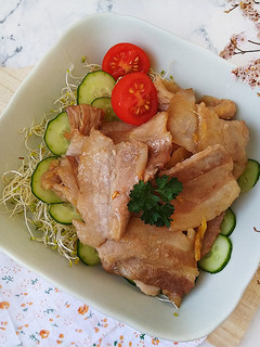 和風薑燒豬肉★簡單快速美味家常低醣菜 的食譜成品照片