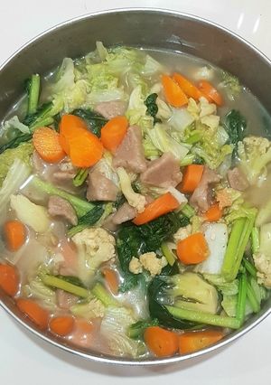 Foto resep Capcay kuah bening