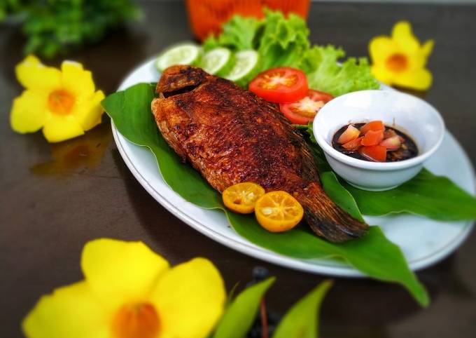 Ikan Nila Bakar Teflon