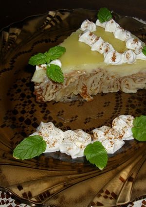Almás palacsintatorta recept fotója