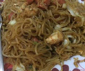 Resep Mudah Sohun Goreng Udang Rebon Yummy Mantul