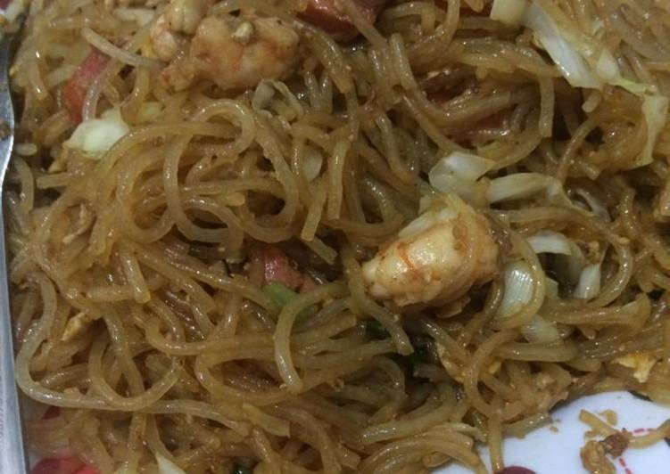 Sohun Goreng Udang Rebon