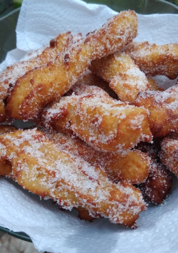 Una foto de Churros sin churrera. Facilísimos