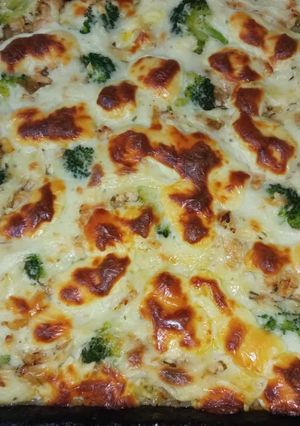 Una foto de Pastel enamorado de Brócoli y pollo