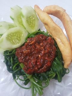Foto resep Sambel Brambang Asem Kangkung