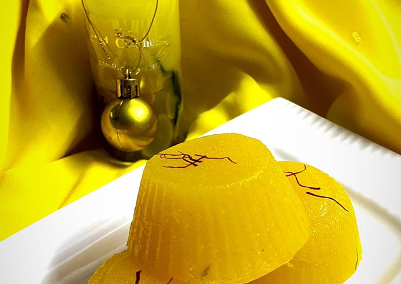 Mango Custard Halwa