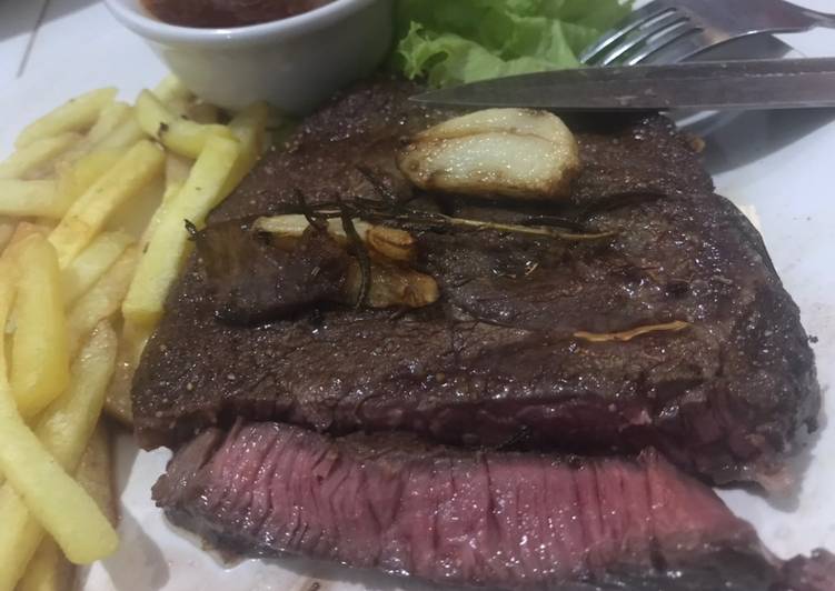 BIKIN NAGIH! Cara Membuat Easy Steak