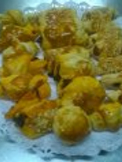 Una foto de Canapes, tapas, entrantes, primeros o pica pica de hojaldritos