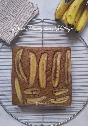 Foto resep Bolu Pisang dan Kulitnya