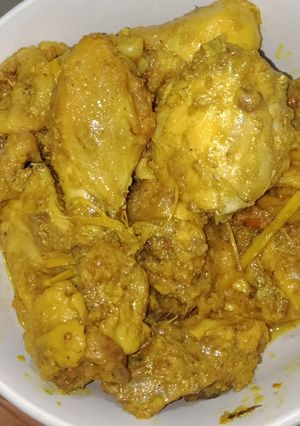 Foto resep Ayam bumbu kuning