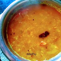 Moong Masoor Dal Masala A picture of Moong Masoor Dal Masala.
