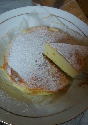 Foto resep Japanese Cheese Cake (3 bahan ja )
