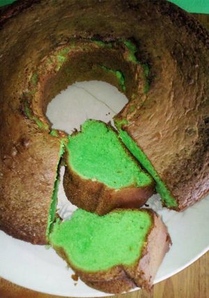 Foto resep Cake Sponge Pandan Santan