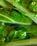 Canh Cải Xanh Đuôi Phụng Chay