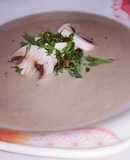 Crema de champiñones a la Alexito