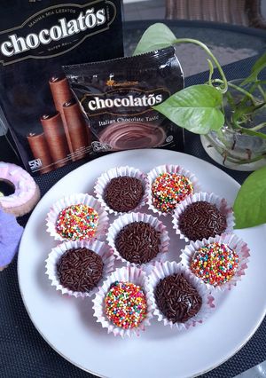 Foto resep Bola Chocolate Cemilan anak anti ribet