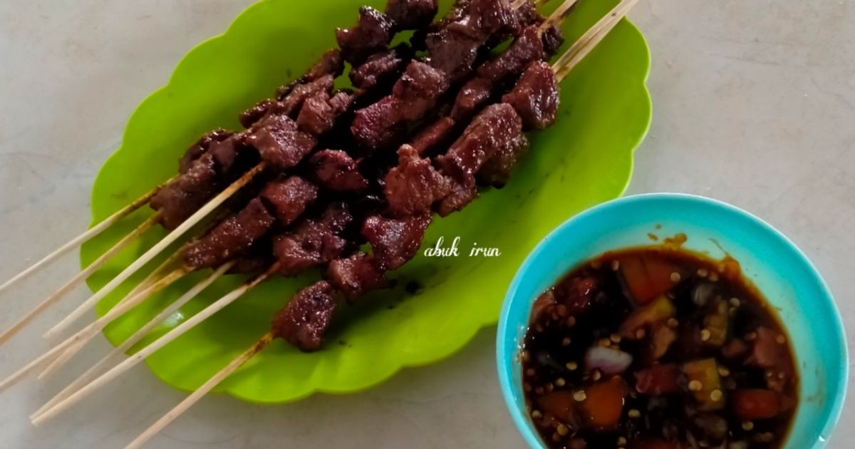 Sate Daging kurban (kambing)