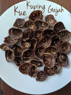 Foto resep Kue Kuping Gajah Eggless