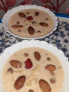 शकरकंदी खीर विद ड्राई फ्रूट्स (shakarkandi kheer with dry fruits recipe in Hindi) रेसिपी मुख्य फोटो