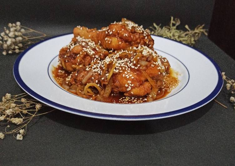 Chicken with Honey Sauce