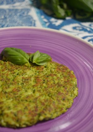 Foto principal de Tortitas de brócoli al pesto