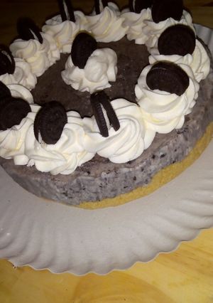 Una foto de Torta helada oreo