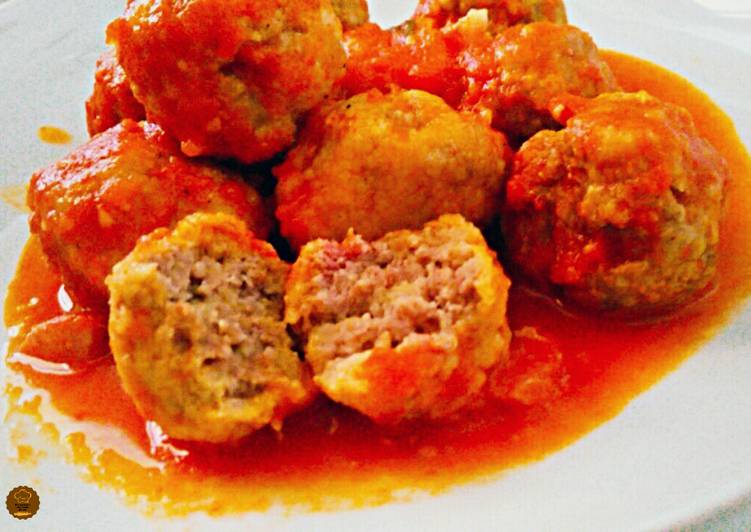 Polpette all'amatriciana