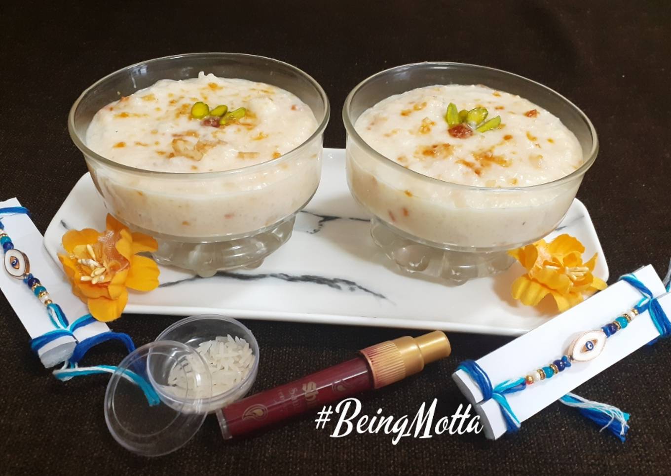 Caramelized Walnuts Kheer