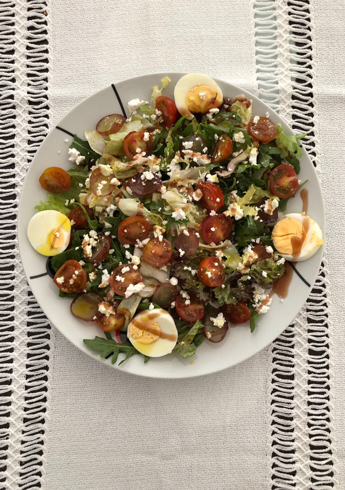Una foto de Ensalada de uvas 🍇