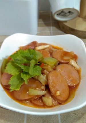 Foto resep Sosis Kanzler Asam Manis