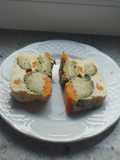 Pastel (pudin) de verduras en microondas