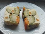 Pastel (pudin) de verduras en microondas